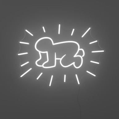 Haring LED Neon Radiant Baby