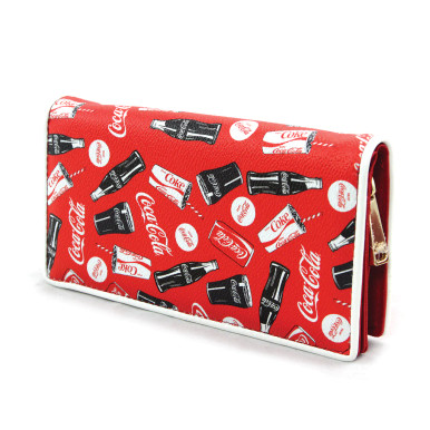 Coca-Cola Drinks Vinyl Wallet