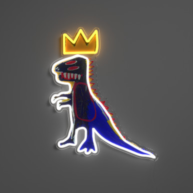 Basquiat LED Neon Pez Dispenser