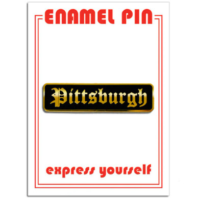 Pittsburgh Old English Pin
