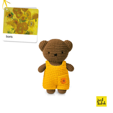 Boris In His Yellow Overall by Miffy Handmade