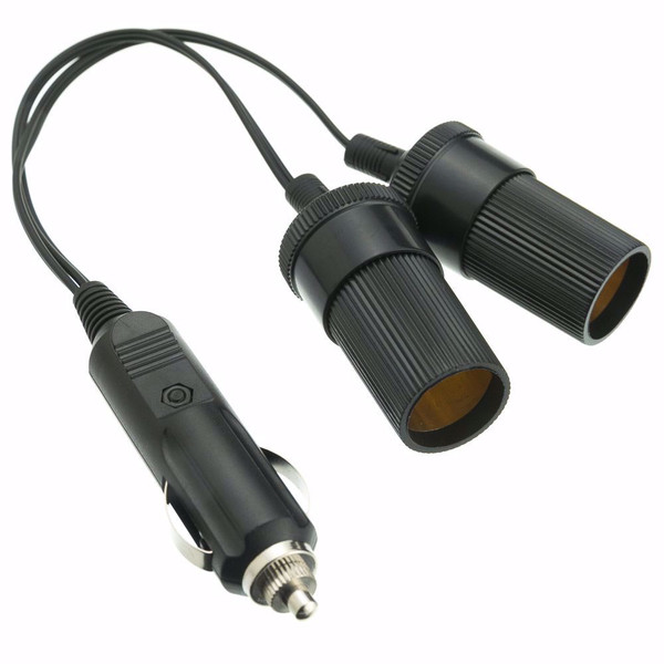Dual Cig Lighter Y/Splitter 12V DC