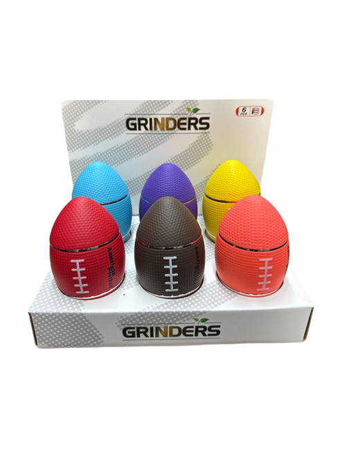 Grinder 3 Parts, Football - 6/Bx