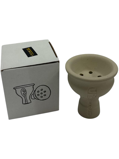 Hookah Bowl Ceramic White