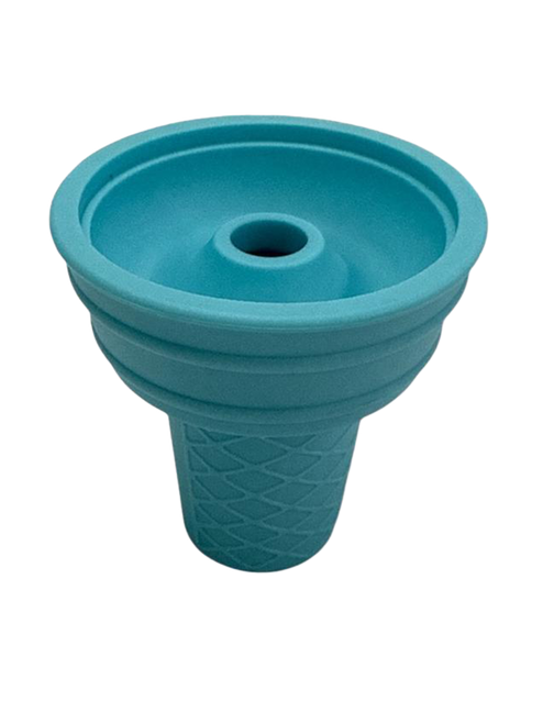 Hookah Bowl, Mix Colors - Ice Cream Cone