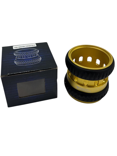 Metal Hookah Bowl in Box, Black Silicone Ring