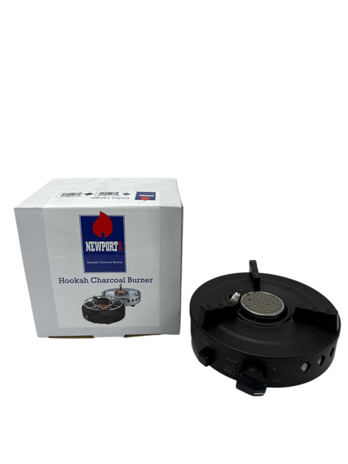 Newport Zero Charcoal Burner /Hot Plate/Mini Stove- Black