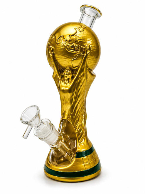 10" 3D Water Pipe - World Cup Trophy