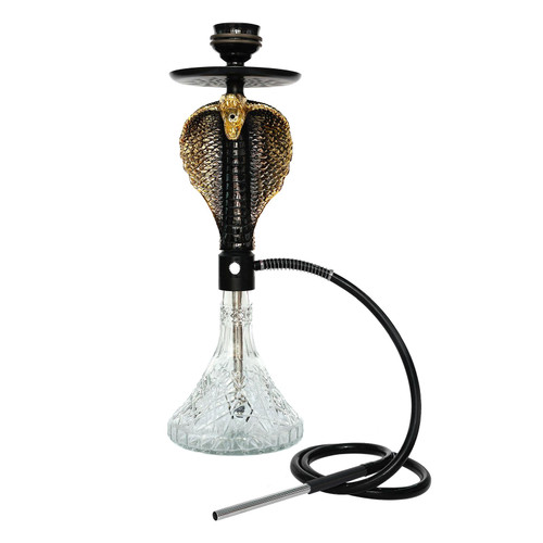 27" Aluminum + Resin Hookah - Cobra