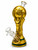 10" 3D Water Pipe - World Cup Trophy