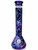 16" Water Pipe Beaker - Mix Color Glass