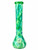 16" Water Pipe Beaker - Mix Color Glass