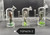 Clay/Glass Water Pipe, Whales