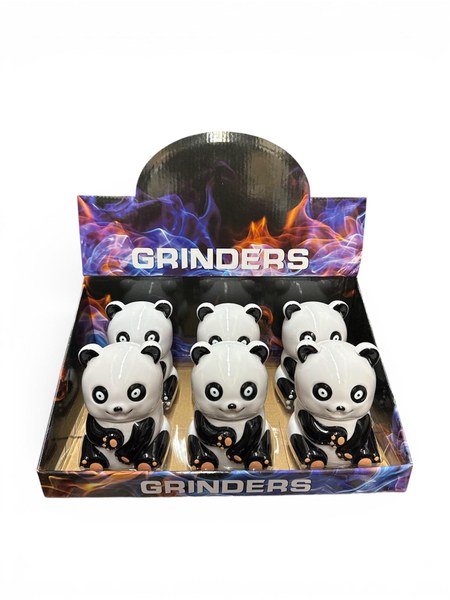 Grinder 3 Parts, Panda - 6/Bx