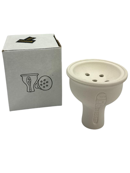 Hookah Bowl Ceramic White