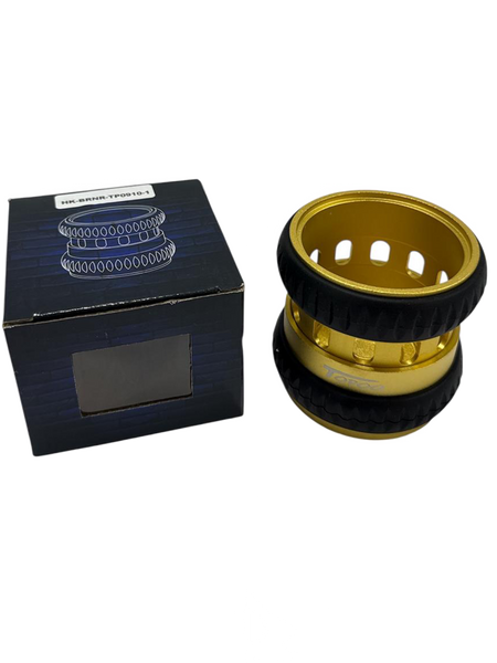 Metal Hookah Bowl in Box, Black Silicone Ring