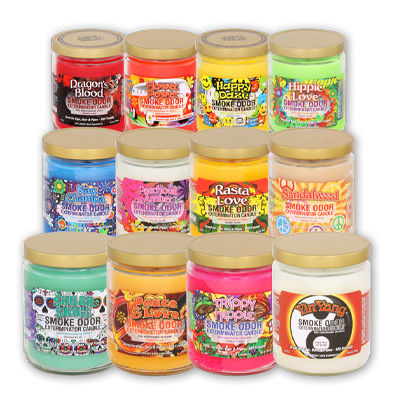 Smoke Odor 13 oz Candles - Pop Culture Fragrances