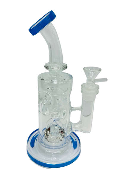 9" Water Pipe Rig Mix Colors
