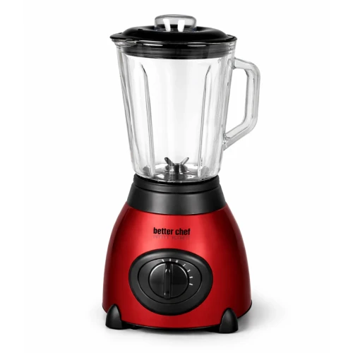 500-Watt Glass Jar Blender with Stainless Steel Base