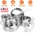 Stainless Steel Cookware Set 