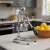7" Black And Silver Stainless Steel Manual Juicer
