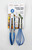 2-Piece Whisk & Tong Set – Versatile and Stylish in Blue