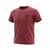 Maroon- Tee with printed EFK Fire Dragon Logo