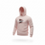 Pink Pullover hoodie with printed EFK Fire Dragon Logo