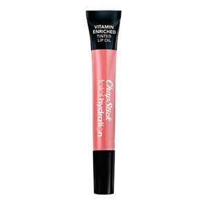 ChapStick® Total Hydration Vitamin Enriched Tinted Lip Oil Nearly Nude lip balm in 0.12oz tube.