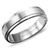 LB-2013-z Light Weight 5.5mm Satin & Polished Step Edged Comfort Fit Ring