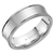 LB-2023-z Light Weight 7.5mm Satin Concave & Polished Edge Comfort Fit Ring