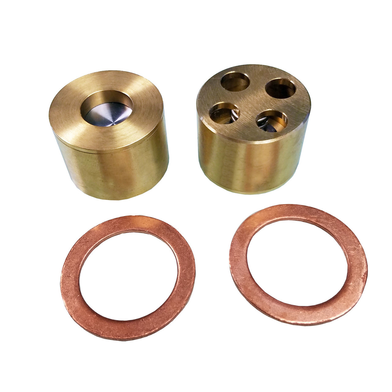 Suction / Discharge Valves and Gaskets for CO2 Pumps W50 and Cardox, Brass  Body