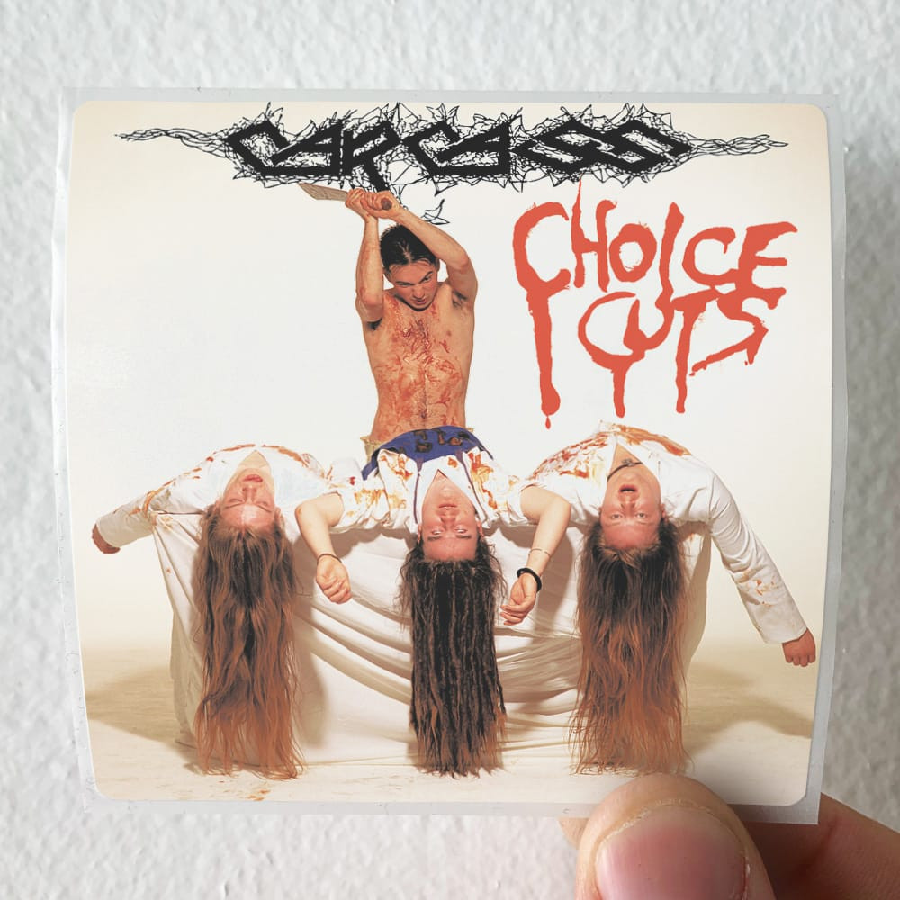Carcass Choice Cuts Album Cover Sticker