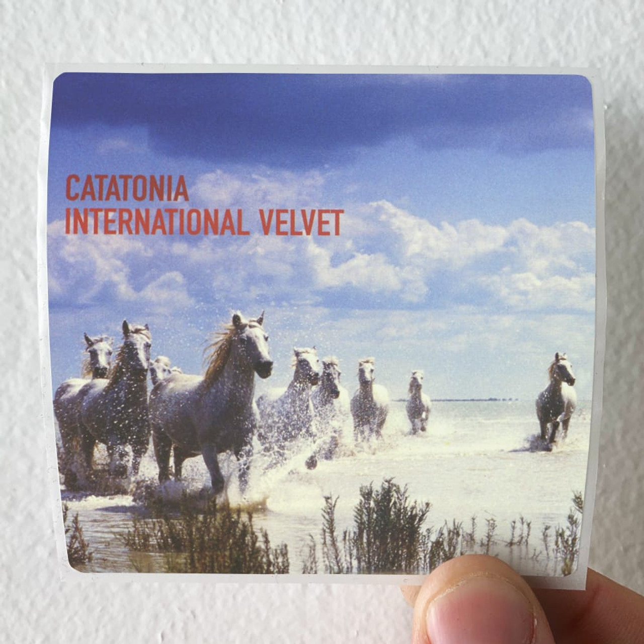 Catatonia International Velvet Album Cover Sticker