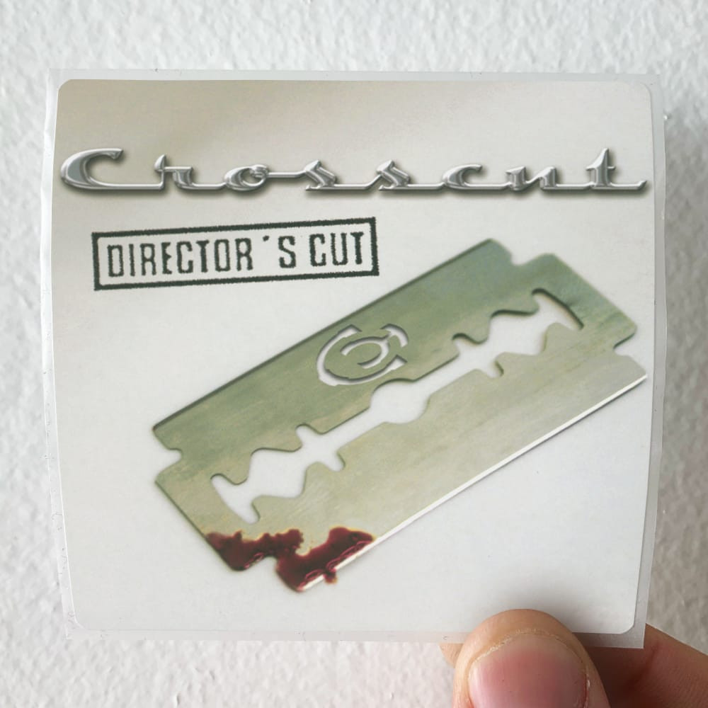 Crosscut Directors Cut Album Cover Sticker