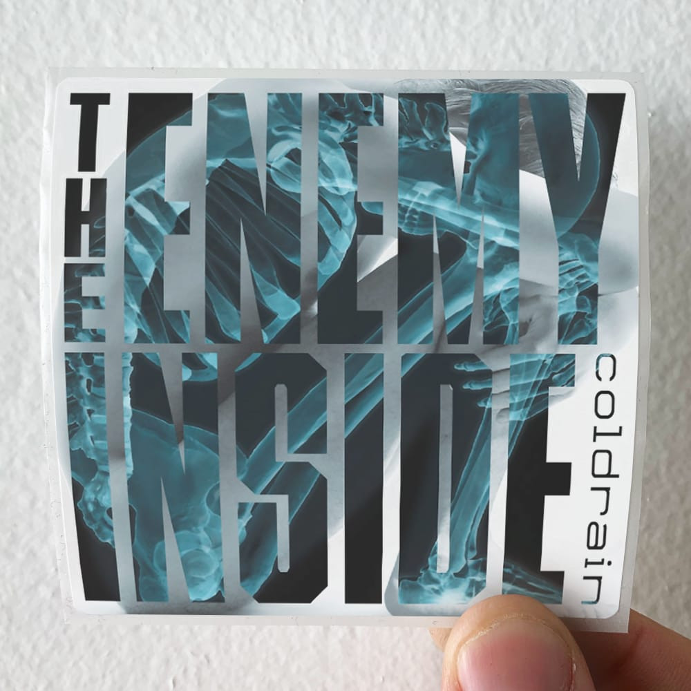 coldrain The Enemy Inside Album Cover Sticker