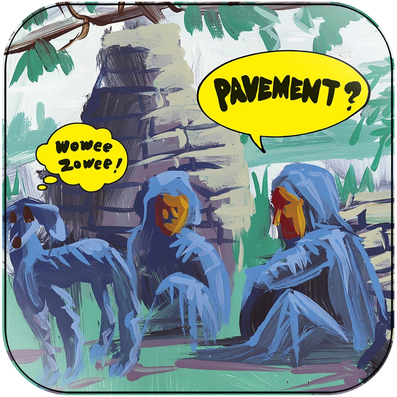 Pavement Wowee Zowee-1 Album Cover Sticker Album Cover Sticker