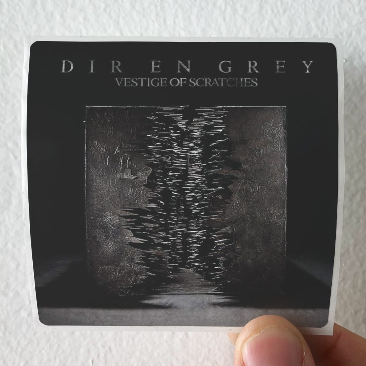 DIR EN GREY Vestige Of Scratches Album Cover Sticker