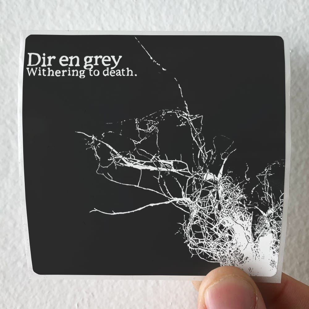 DIR EN GREY Withering To Death 2 Album Cover Sticker
