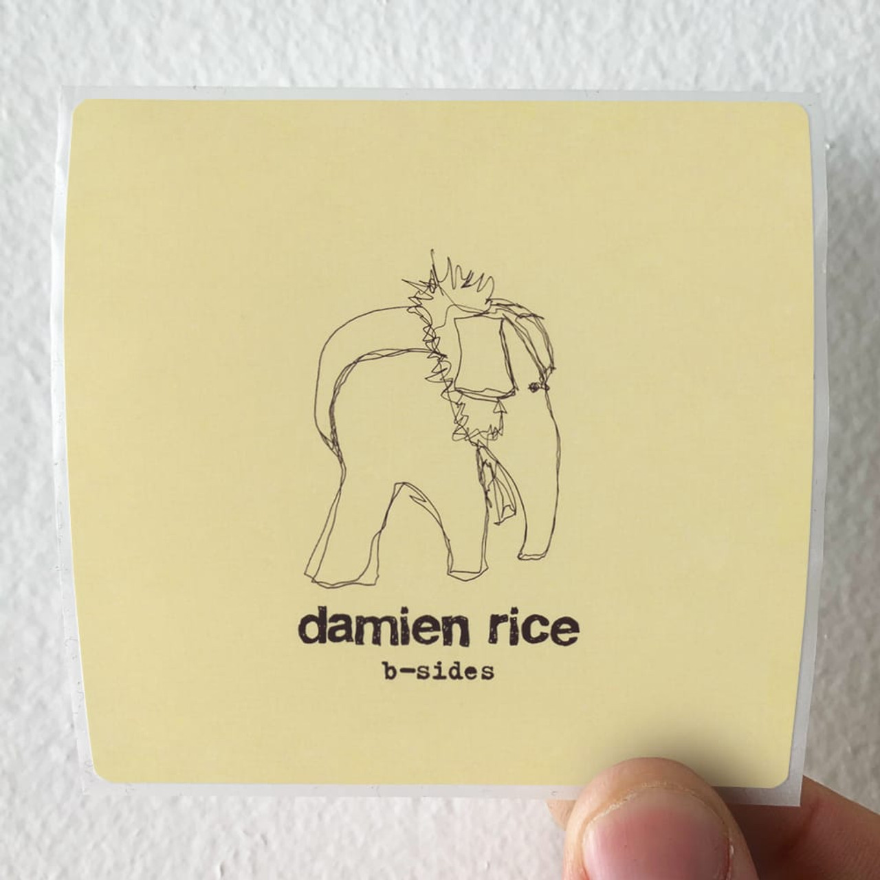 Damien Rice B Sides Album Cover Sticker