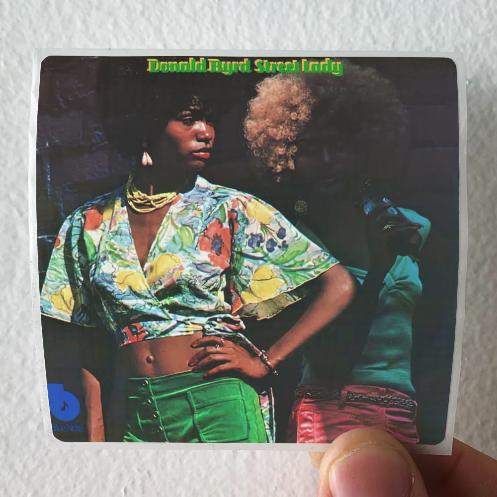 Donald Byrd Street Lady 1 Album Cover Sticker