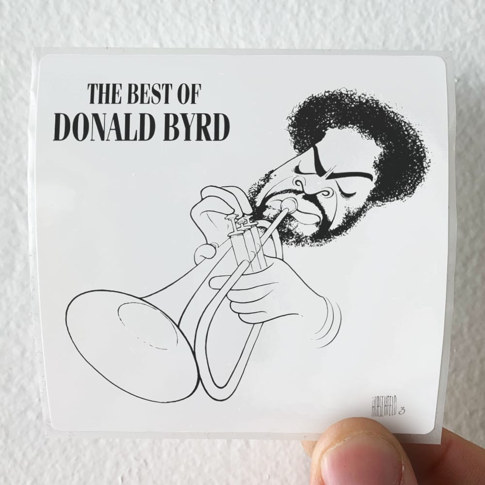 Donald Byrd The Best Of Donald Byrd Album Cover Sticker