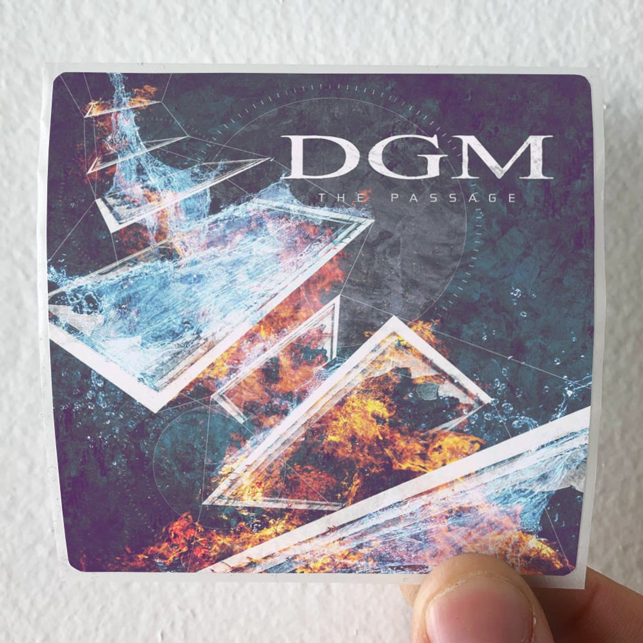 DGM The Passage Album Cover Sticker