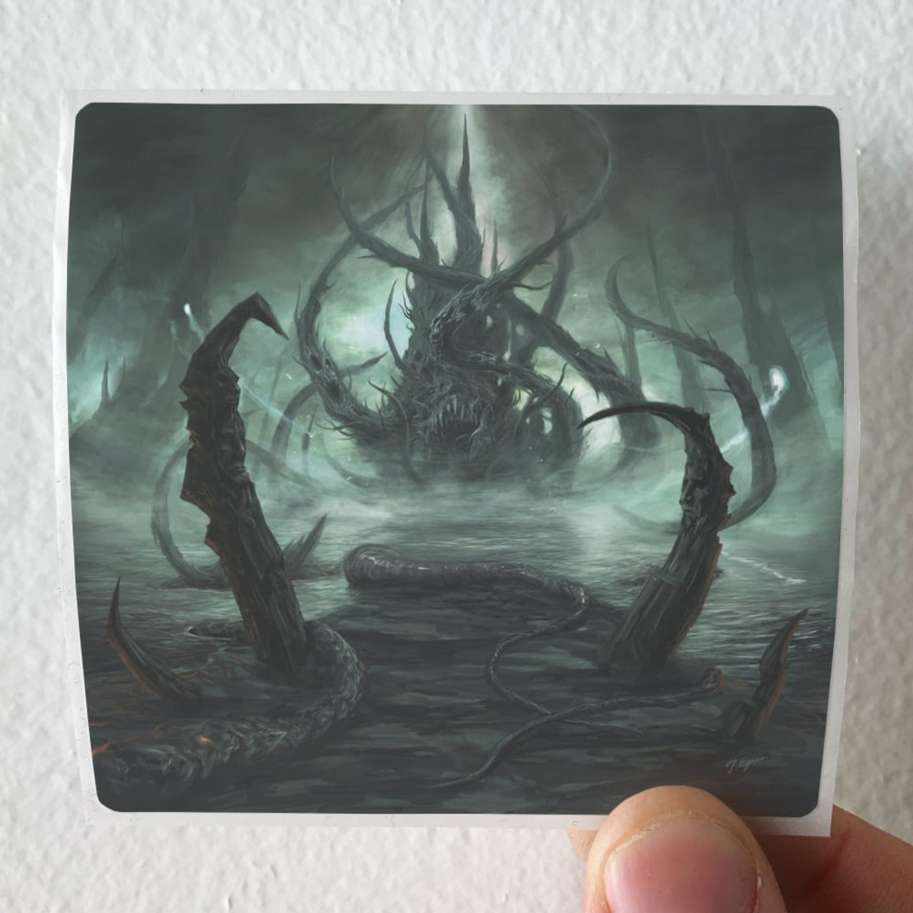 Disfiguring the Goddess Deprive Album Cover Sticker