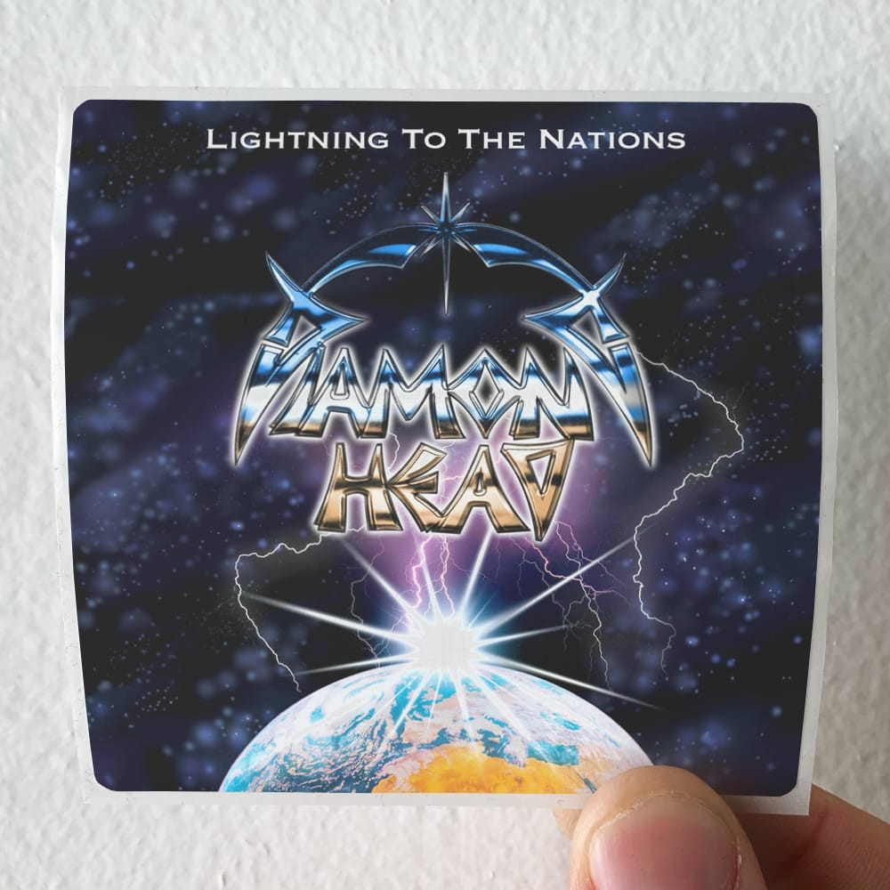 Diamond Head Lightning To The Nations 1 Album Cover Sticker