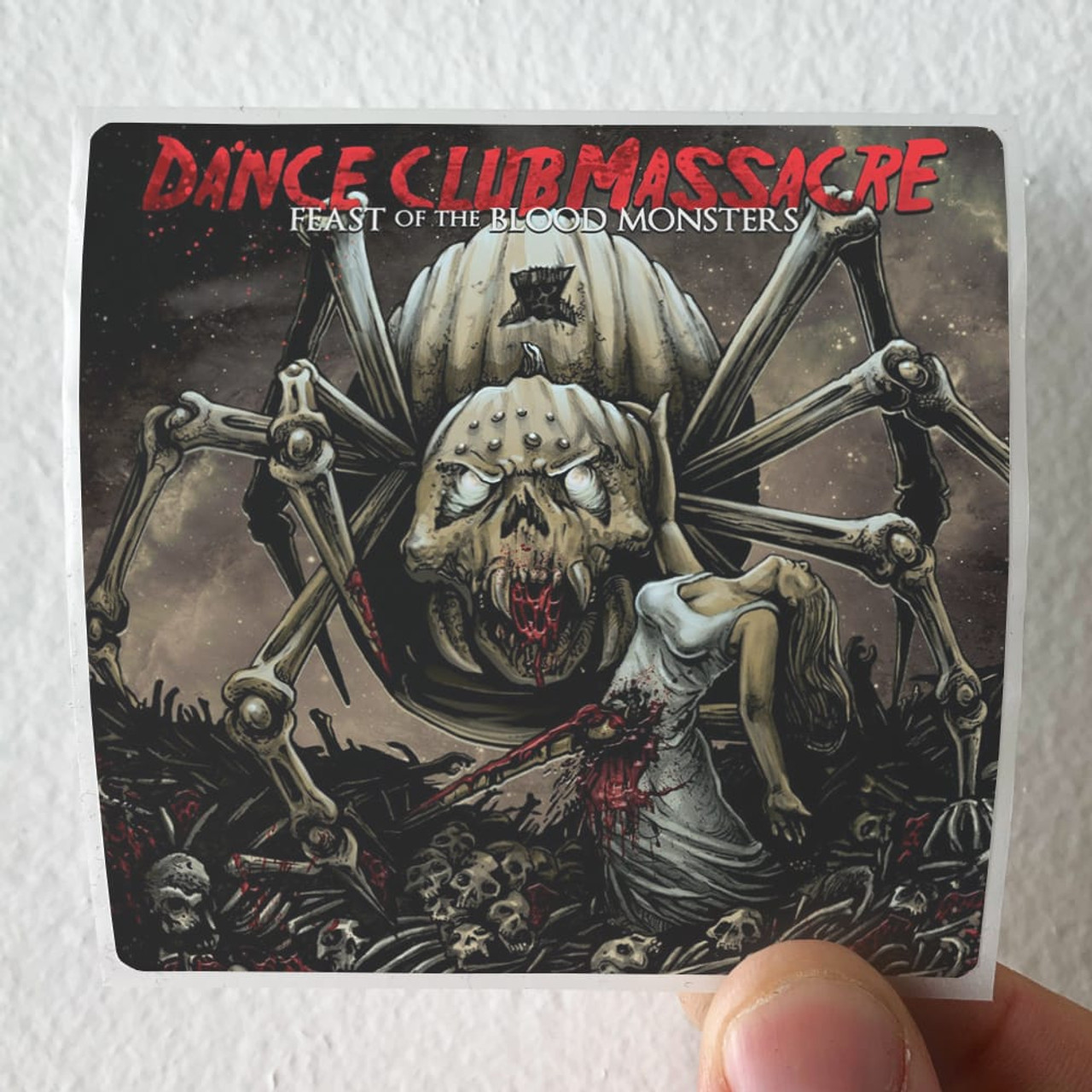 Dance Club Massacre Feast Of The Blood Monsters Album Cover Sticker