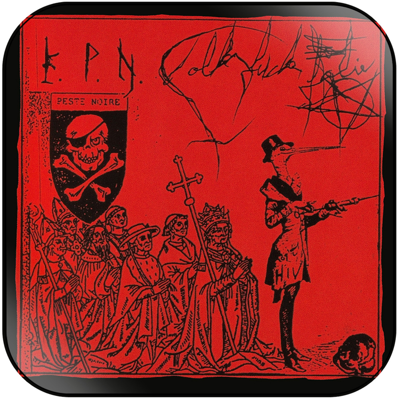 Peste Noire - Folkfuck Folie Album Cover Sticker Album Cover Sticker