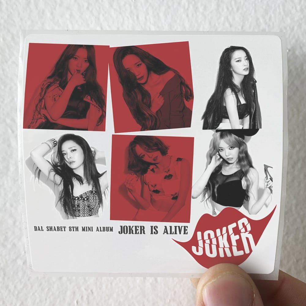 Dal shabet Joker Is Alive Album Cover Sticker