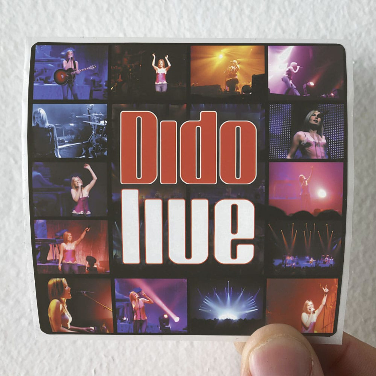 Dido Live At Brixton Academy Album Cover Sticker