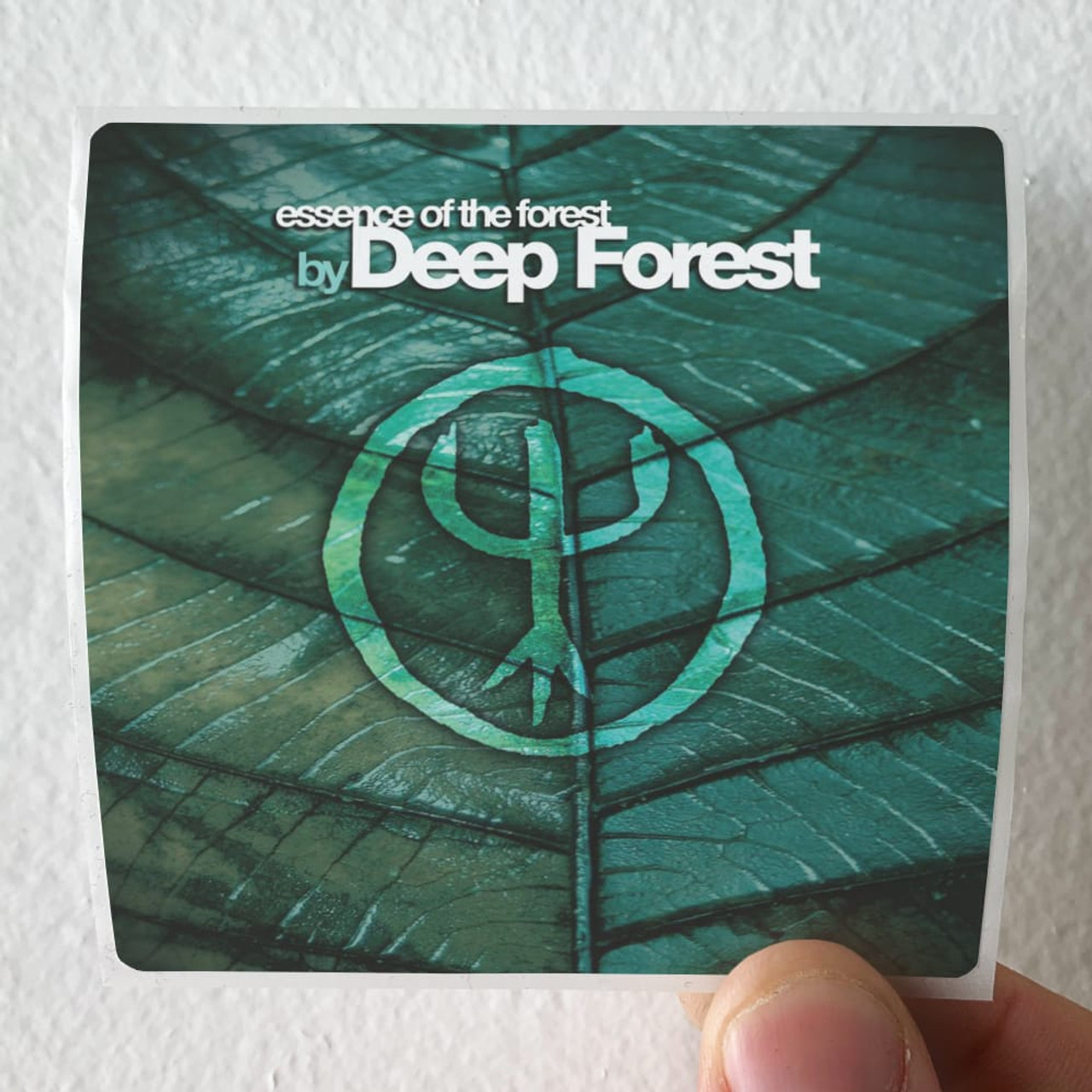 Deep Forest Essence Of The Forest Album Cover Sticker